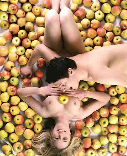 A church youth group in Germany has produced a nude calendar that portrays bible scenes /Europics