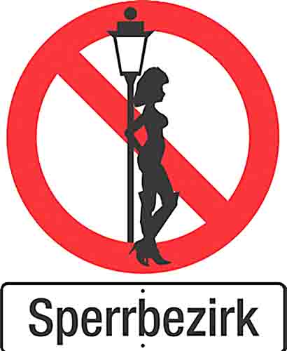 Parts of Germany are considering erecting anti-prostitution signs ahead of the 2006 World Cup /Europics